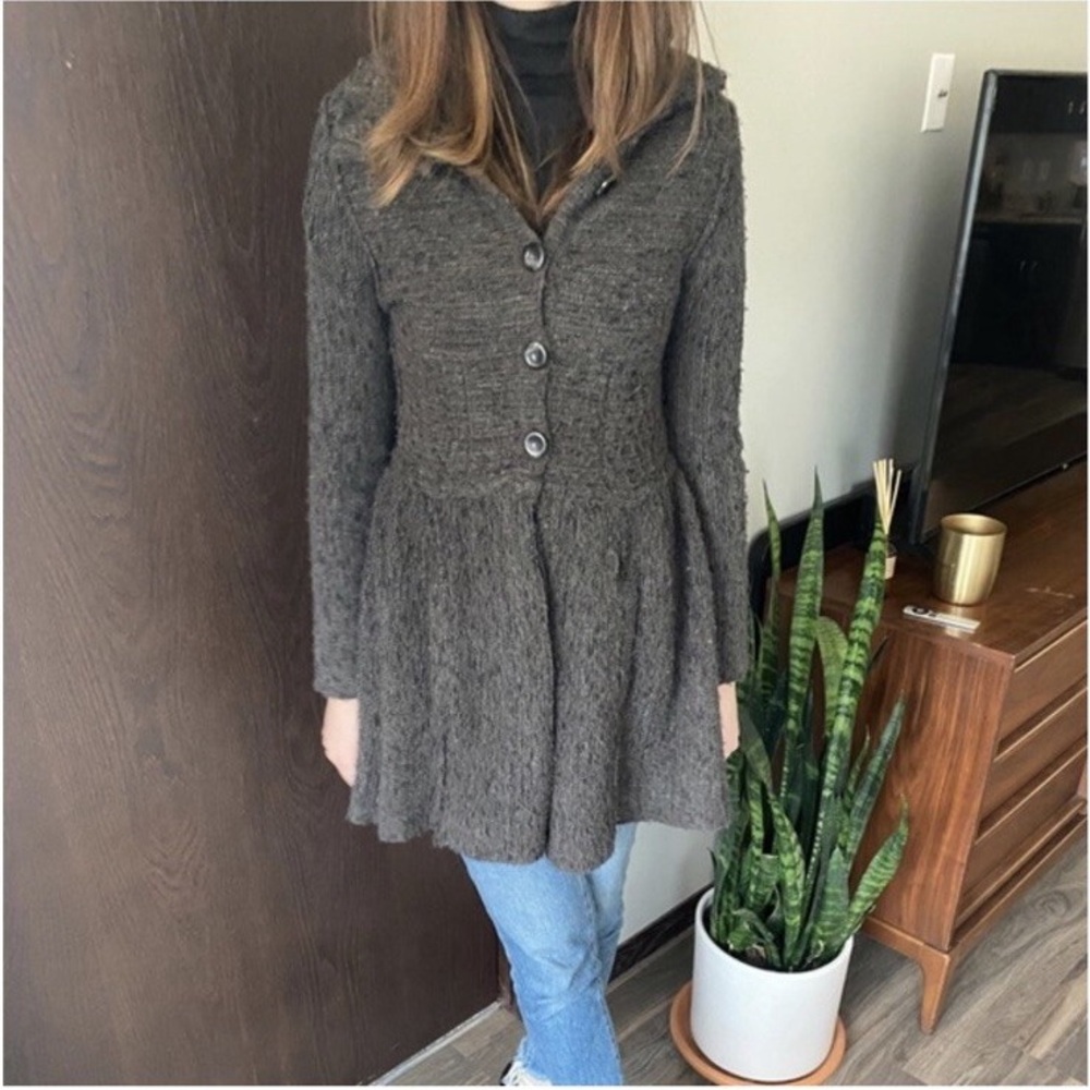 Free People Loch Raven Sweater Coat – Size S